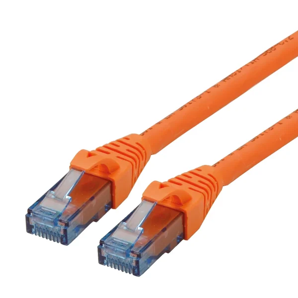 ROLINE Patchkabel Cat.6A UTP, Component Level, LSOH, orange, 10 m