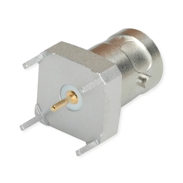TELEGÄRTNER BNC-Buchse 50 Ohm für gedruckte Schaltungen