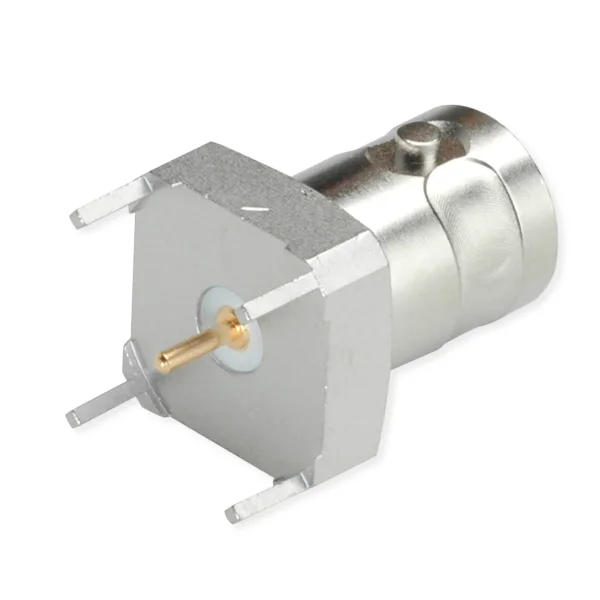 TELEGÄRTNER BNC Buchse 75 Ohm, Lötanschluss, gerade