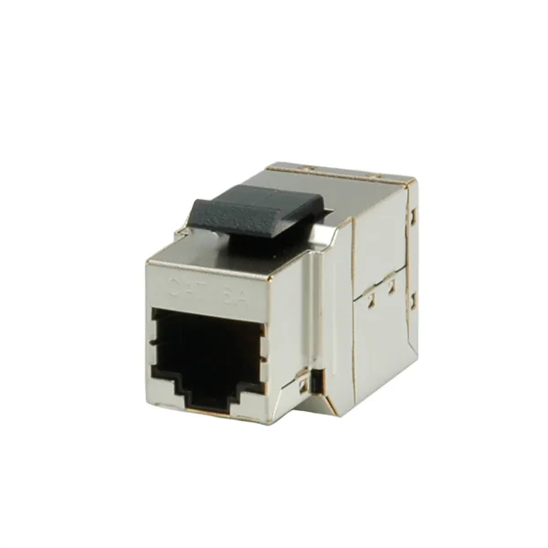 ROLINE RJ-45 Kupplung, Keystone, geschirmt, Cat.6A (Class EA)