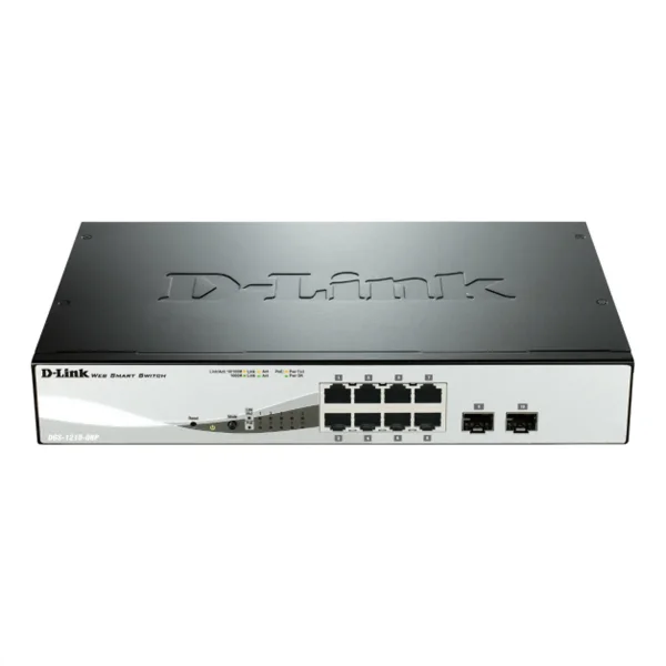 D-Link DGS-1210-08P 8-Port Web Smart Gigabit PoE Switch