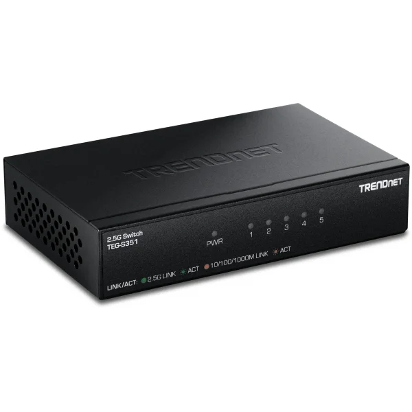 TRENDnet TEG-S351 5-Port 2.5G Switch