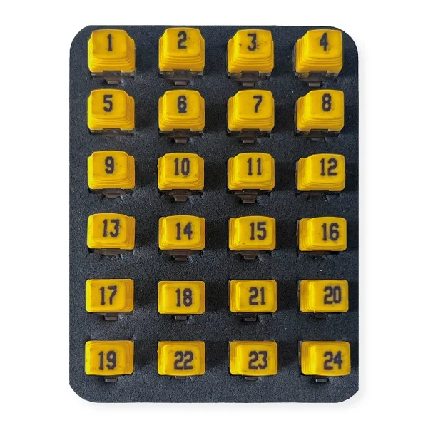 SOFTING Port Identifier Set (#1 - #24), 24x RJ45