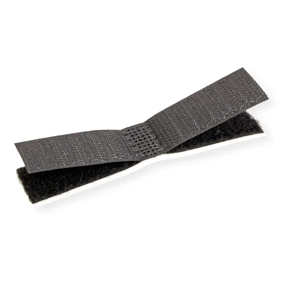 VELCRO® ONE-WRAP® Kabelflachverleger schwarz, doppelt, 20 x 100 mm