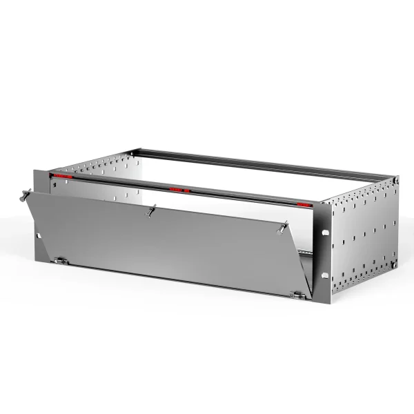 SCHROFF Frontplatte, klappbar - FRONTPLATTE KLAPPB.6HE 42TE