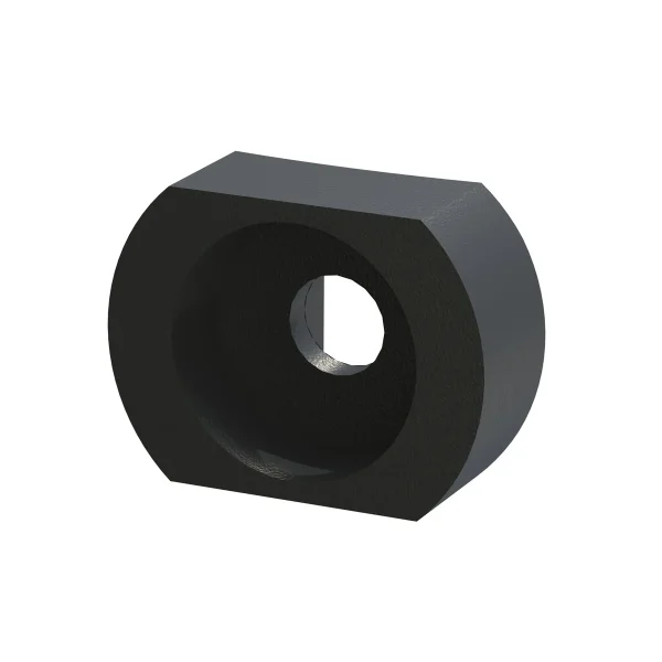 SCHROFF Metallnippel - METALLNIPPEL MS SCHW. 100ST