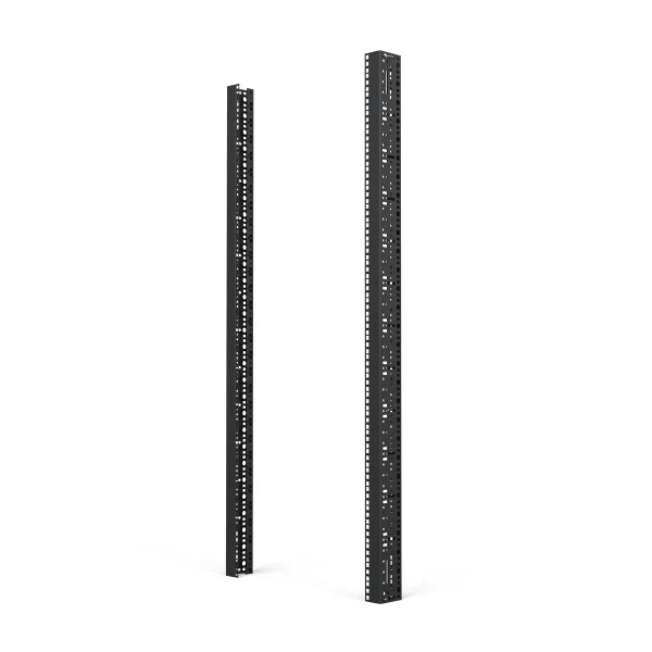 SCHROFF 19"-Winkelprofil mit Universal-Lochung (EIA), RAL 7035 - WINKELPROFIL 19"29HE 7035(2X)