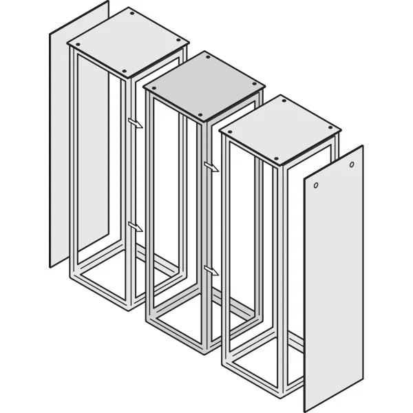 SCHROFF Anreihsatz EMC - ANREIHSATZ HF