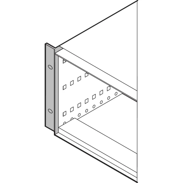 SCHROFF 19"-Befestigungswinkel zum Umrüsten - RATIOPAC PRO 19" WINKEL 6HE