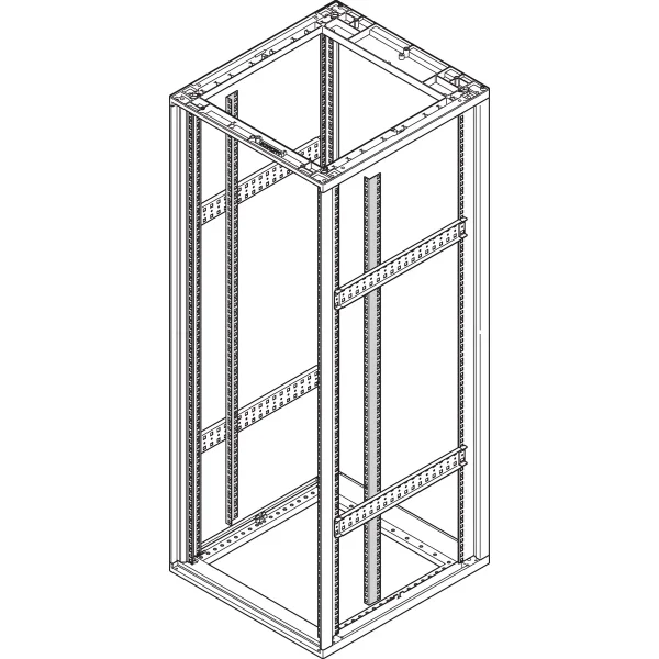 Schroff 19" Rasterprofil 16HE 7021 2X