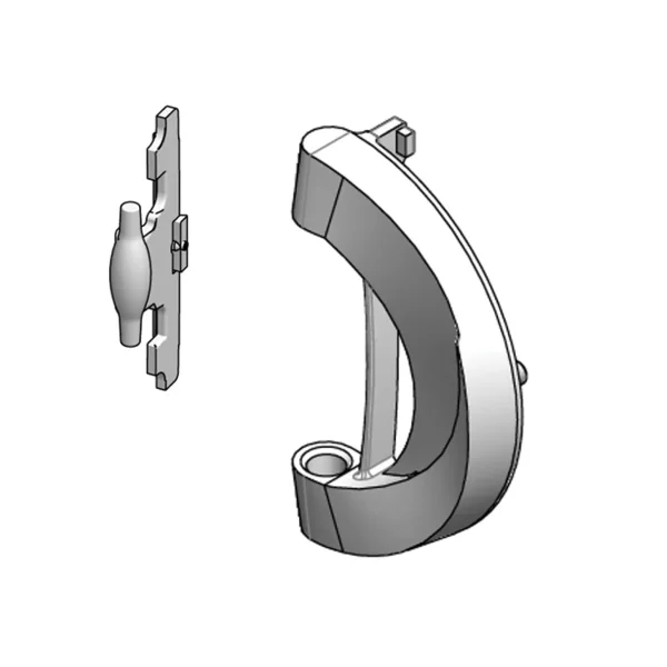 SCHROFF Scharnier (Ersatzteil) für Novastar
