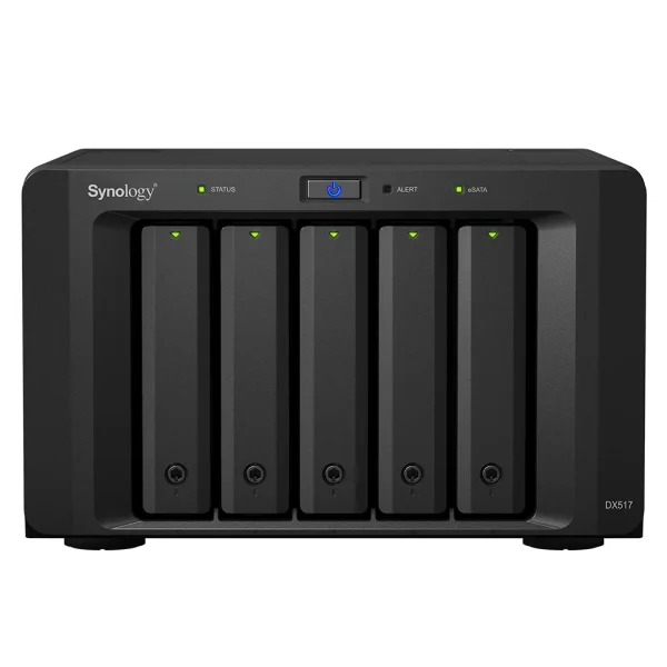 Synology DX517 Desktop Schwarz Disk-Array