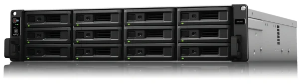 Synology RackStation SA3200D NAS & Speicherserver Rack (2U) Eingebauter Ethernet-Anschluss Schwarz, Grau D-1521