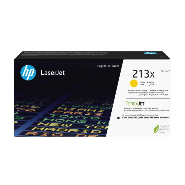 HP 213X Gelb Original LaserJet-Tonerkartusche mit hoher Reichweite