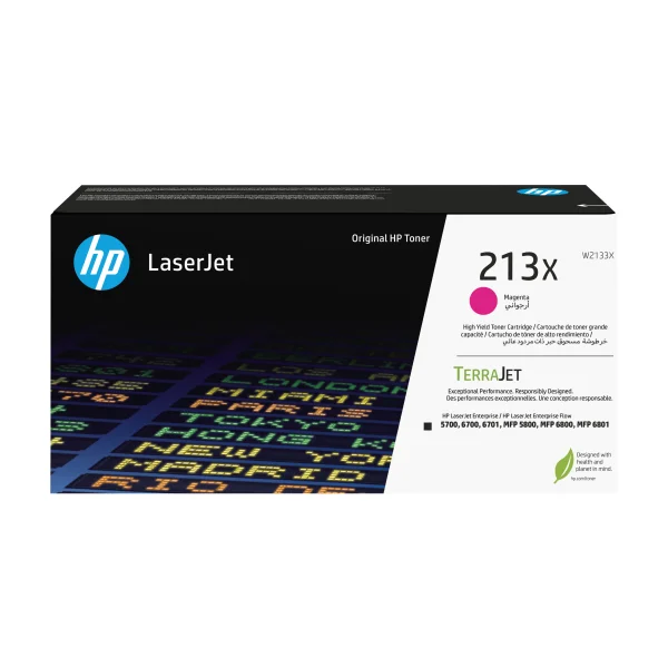 HP 213X Magenta Original LaserJet-Tonerkartusche mit hoher Reichweite