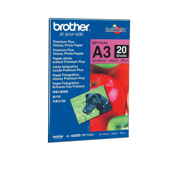 Brother BP-71GA3 PHOTO PAPER Innobella Premium Plus A3 20 Sheets