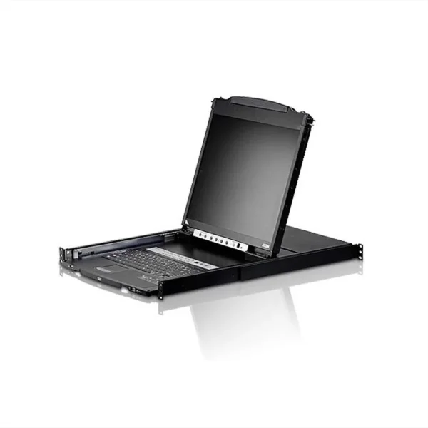 ATEN CL5816N 48cm-LCD KVM Switch USB-PS/2, VGA, 16 Port, DE-Layout