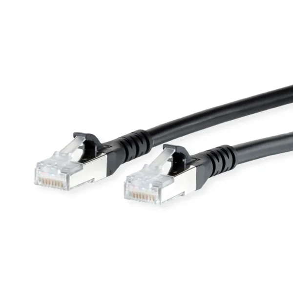 METZ CONNECT Patchkabel Cat.6A AWG 26, LSOH, schwarz, 90 m