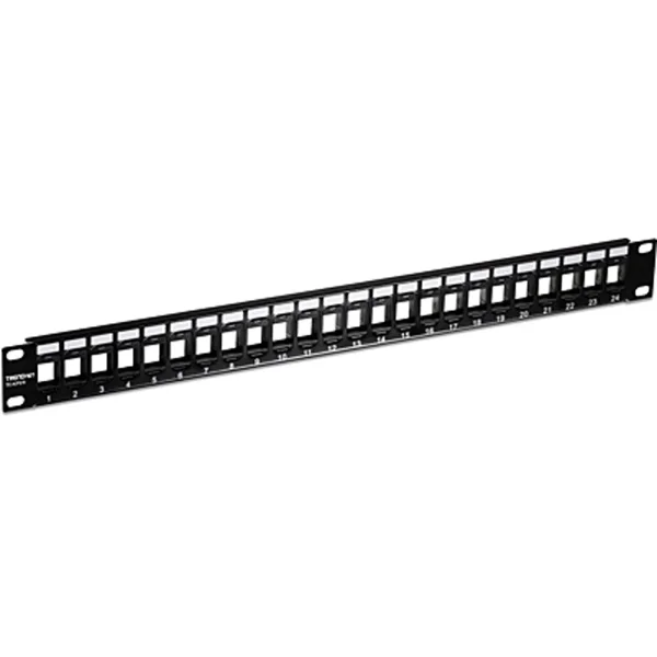TRENDnet TC-KP24 Patch Panel, 24-Port Blank Keystone 1U
