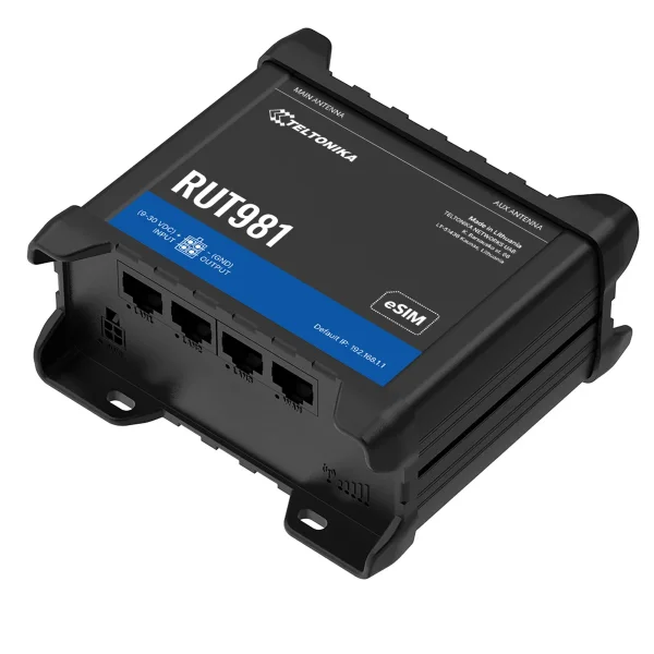 TELTONIKA RUT981 CAT4 LTE Router Dual SIM und eSIM