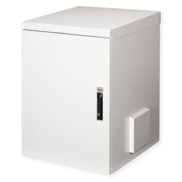 ROLINE 19-Zoll Wandgehäuse Pro 16 HE, 600x600 BxT IP55 outdoor grau