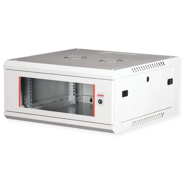 ROLINE 19-Zoll Wandgehäuse Basic Plus 4HE, 600x600 BxT grau