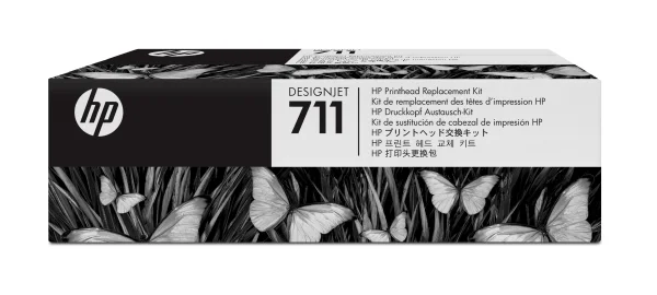 HP 711 - C1Q10A - Druckkopf - 1 x Schwarz, Gelb, Cyan, Magenta - für Desig