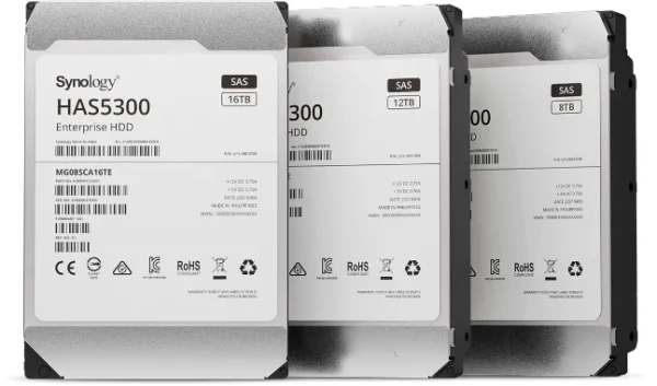 Synology HAS5300-12T Interne Festplatte 12 TB 7200 RPM 256 MB 3.5" SAS
