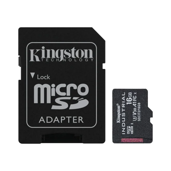 Kingston Technology Industrial Speicherkarte 16 GB MicroSDHC UHS-I Klasse 10