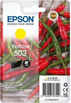 Epson 503 Druckerpatrone 1 Stück(e) Original Standardertrag Gelb
