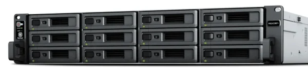 Synology RackStation RS2423RP+ NAS & Speicherserver Rack (2U) Eingebauter Ethernet-Anschluss Schwarz, Grau V1780B