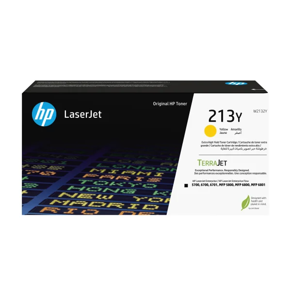 HP 213Y Gelb Original LaserJet Tonerkartusche mit sehr hoher Reichweite