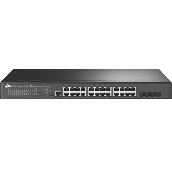 TP-Link JetStream ? 24-Port 2.5GBASE-T L2+ Managed Switch with 4 10GE SFP+ Slots