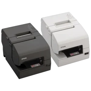 Epson TM-H6000V, USB, RS232, Ethernet, Cutter, MICR, OPOS, ePOS, weiß
