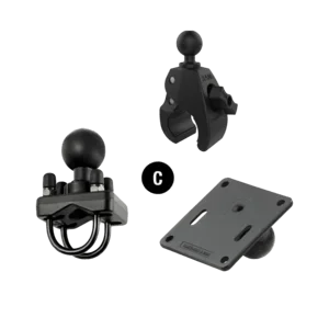 RAM Mounts runde Doppelkugel-Basis