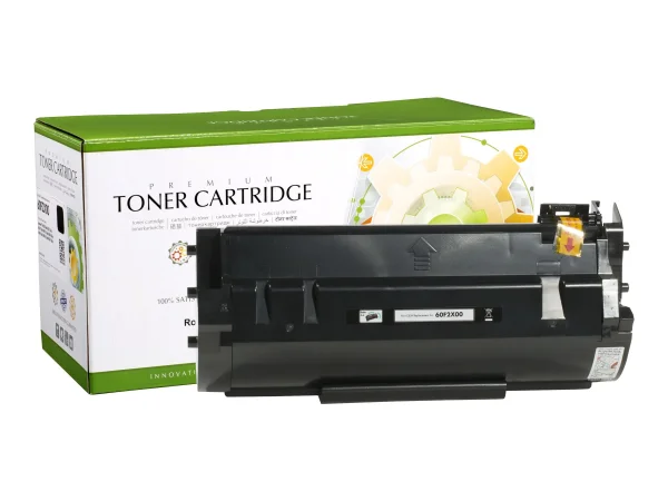 STATIC cartr Lexmark 60F2X00 blk comp
