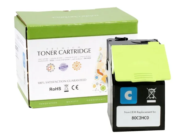 STATIC cartr Lexmark 80C2HC0 cyn comp 3k