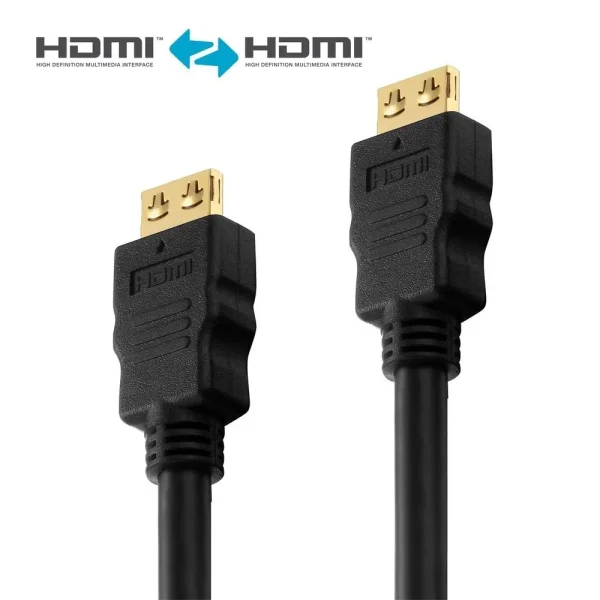 Zertifiziertes 4K Premium High-Speed HDMI-Kabel | schwarz, 2.00m​​​​​​​