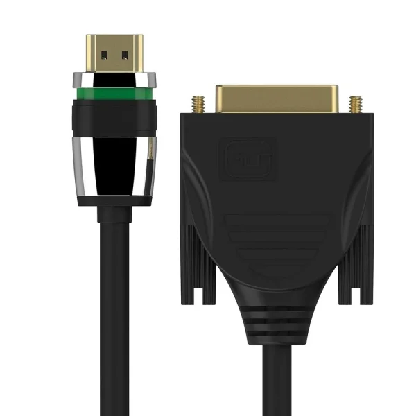 Zertifiziertes 2K-HDMI-/DVI-Kabel | schwarz, 1.00m​​​​​​​