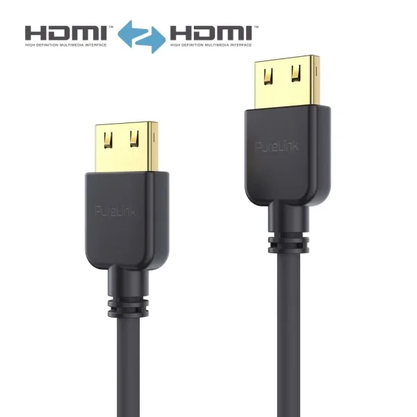 SuperThin 4K Premium High Speed HDMI Kabel - 1.00m, schwarz