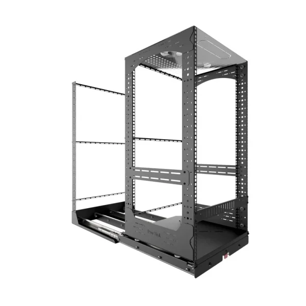 19" Hochbelastbares ausziehbares und drehbares Rack, 20RU