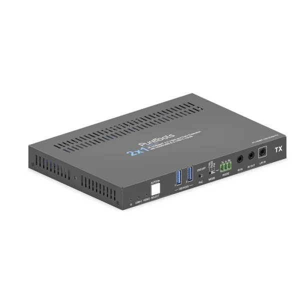 2x1 18Gbps HDBaset 3.0 KVM-Transmitter
