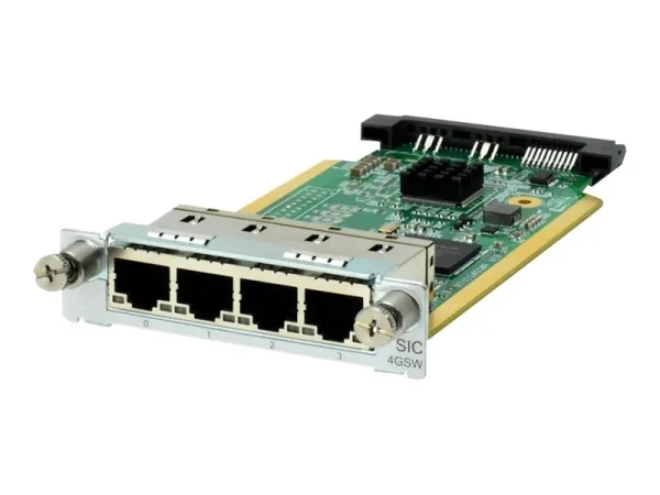 HPE MSR Mod 4p Gig-T Switch SIC