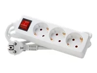 EFB 3-fach Steckdosenleiste mit Schalter