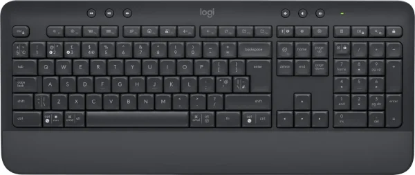 Logitech Signature K650 Tastatur Bluetooth QWERTY UK Englisch Graphit