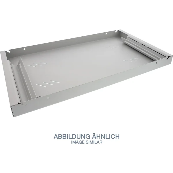 Triton RAC-UP-850-A4 19" Fachboden 1HE, 850mm, 80kg, grau