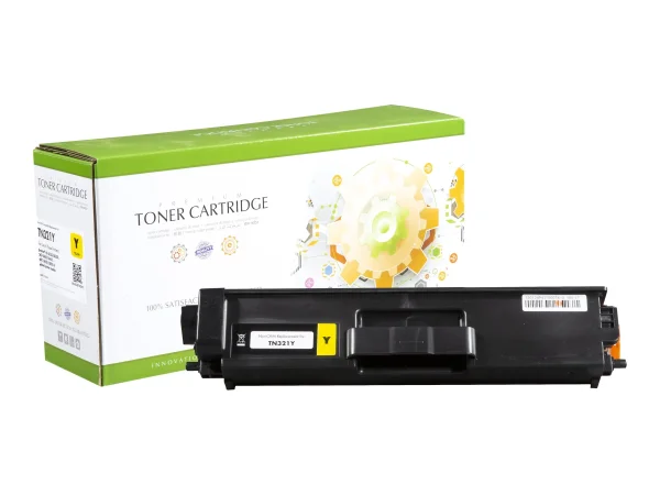 STATIC cartr KM TN-321Y ylw reman 25k