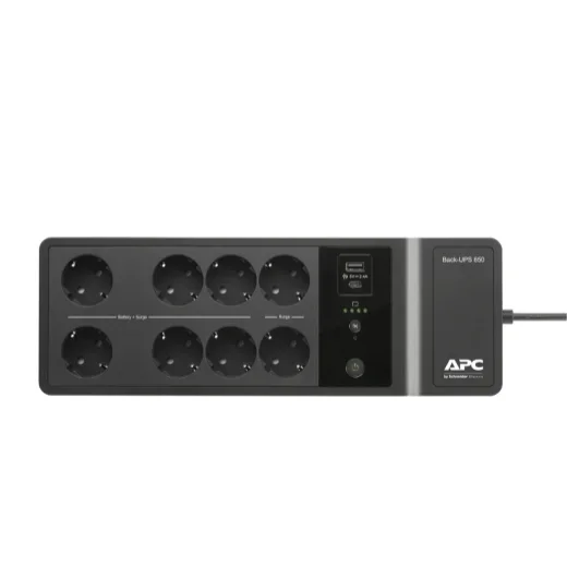 APC USV Back, 850VA, 2,3min. USB Type-C and A charging ports