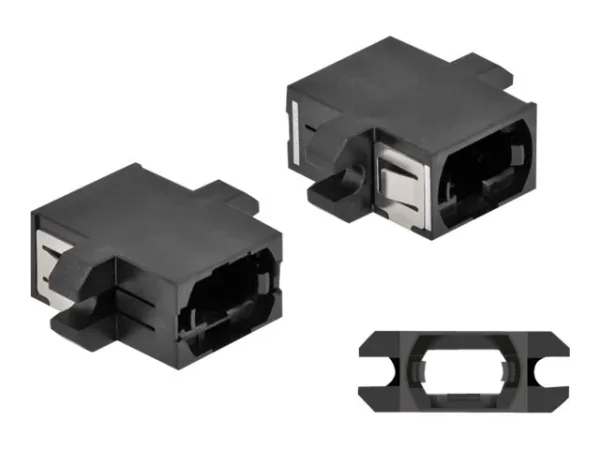 DELOCK LWL Kupplung MPO Buchse schwarz