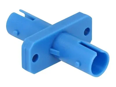 DELOCK LWL Kupplung ST Simplex Buchse bl